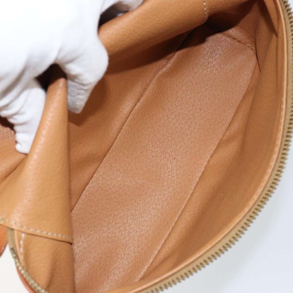 Celine Macadam Vanity Bag Brown Canvas Good condition - Box View