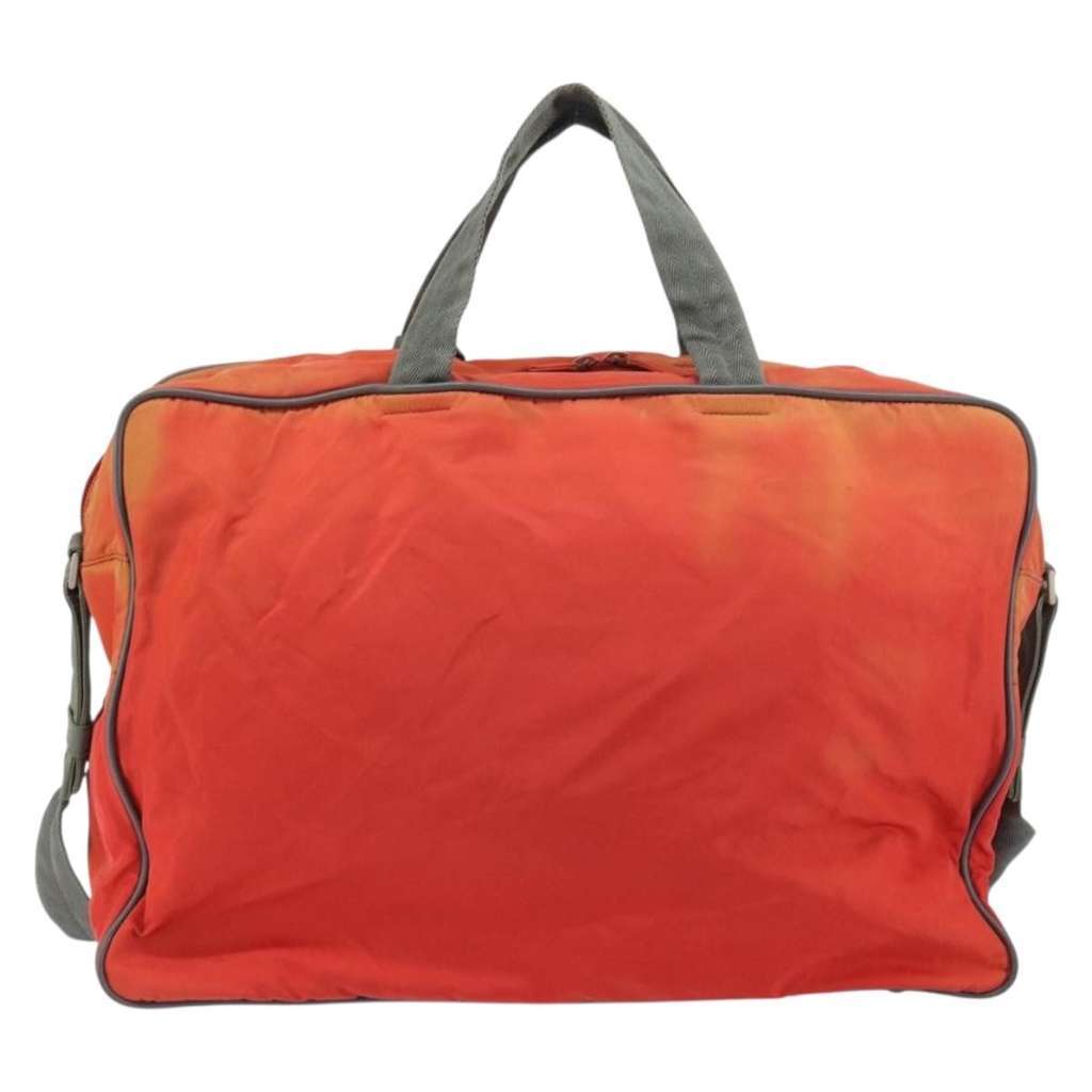 Prada Boston Bag Red Good condition - Back View