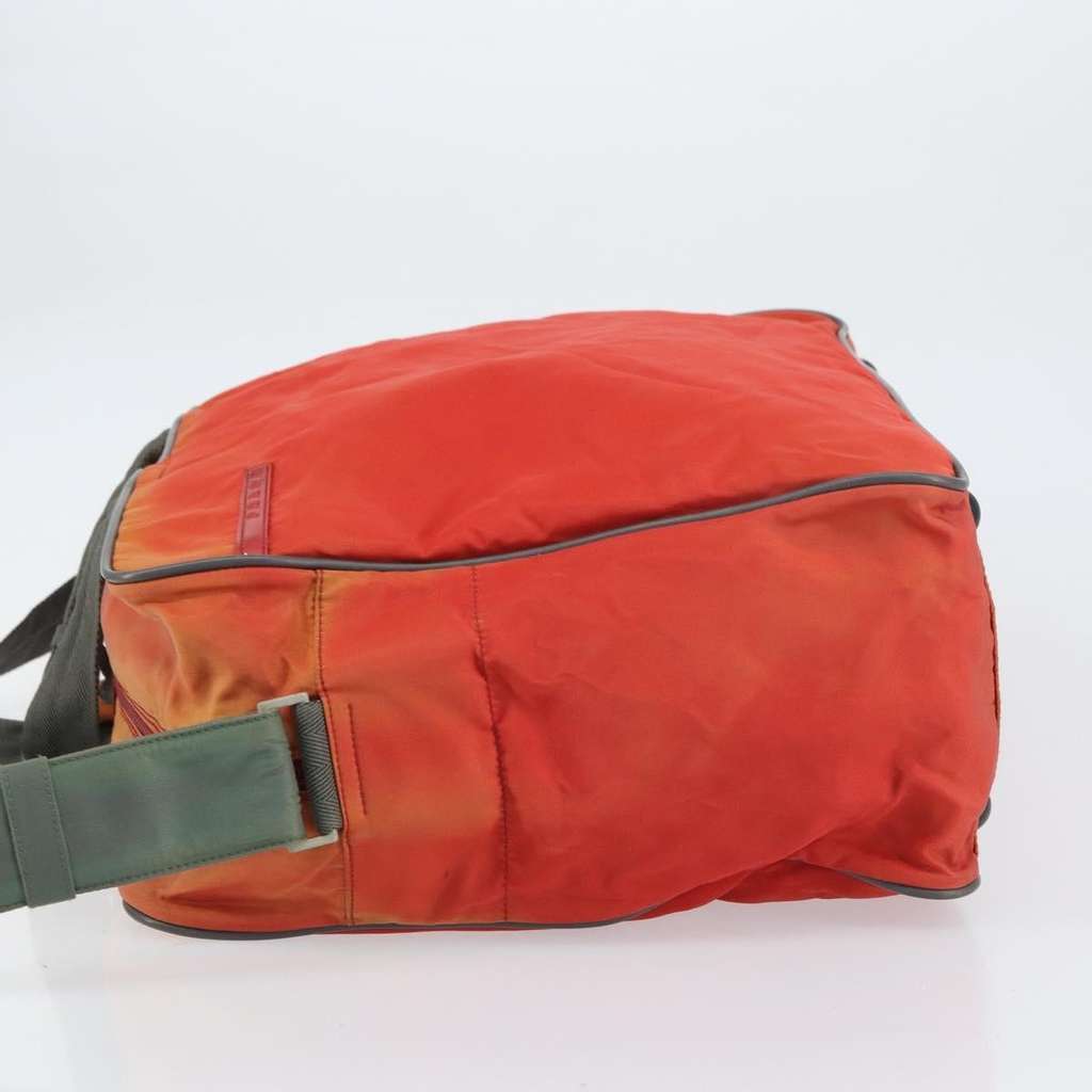 Prada Boston Bag Red Good condition - Model View