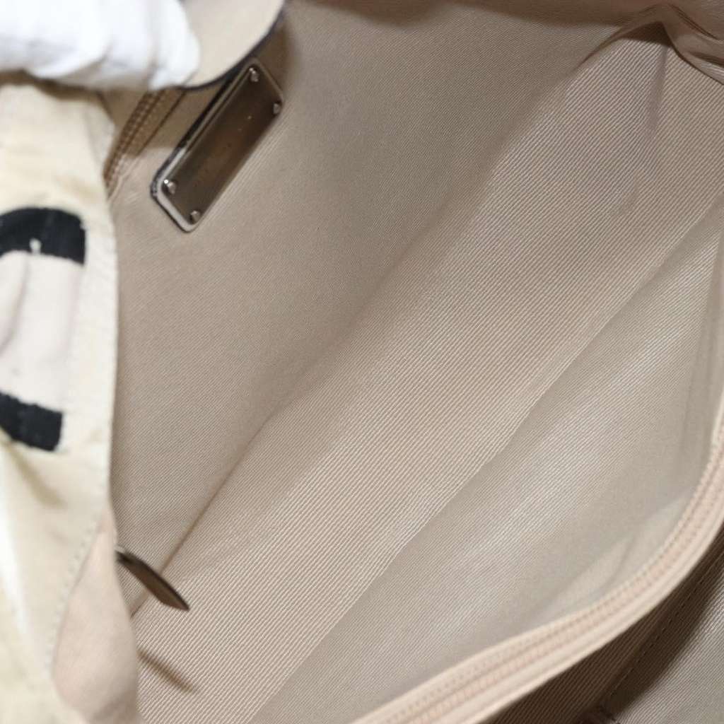 Salvatore Ferragamo Vala Handbag Beige Good condition - Box View