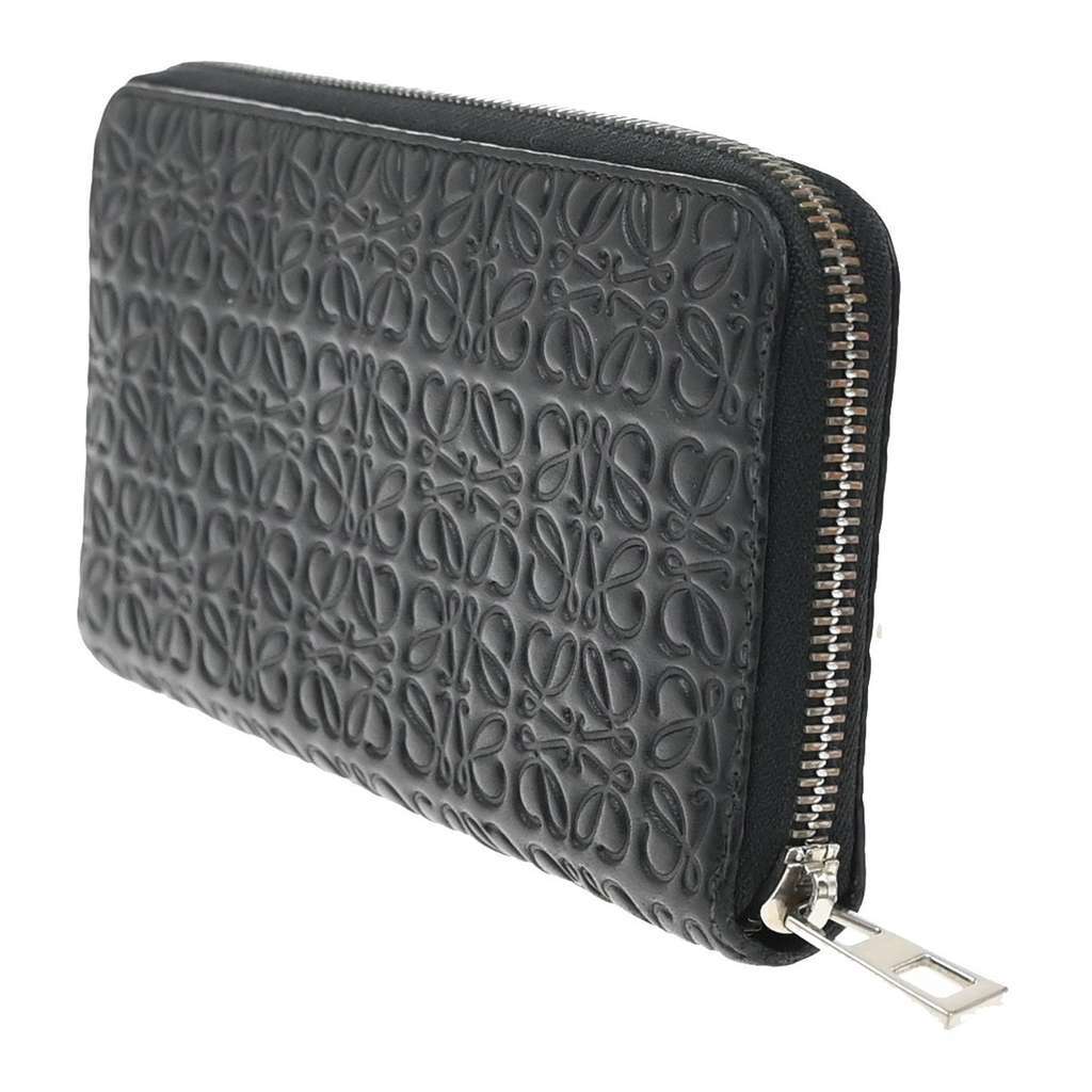 Loewe Anagram Wallet Black Leather Good condition - Model View