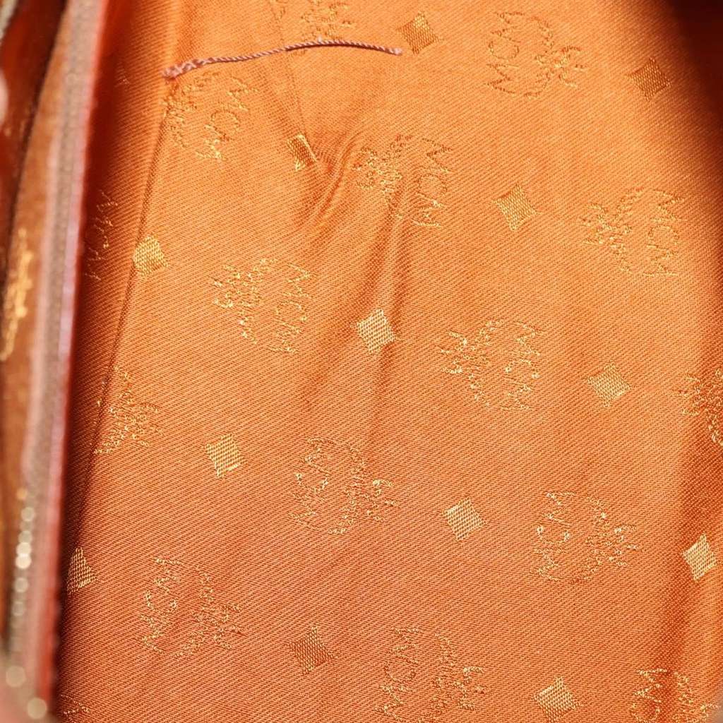 Mcm Visetos logogramme Handbag Brown Canvas Good condition - Box View