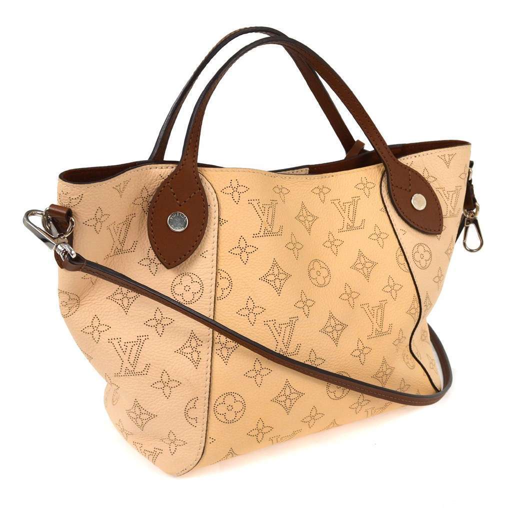 Louis Vuitton Hina Handbag Beige Leather Good condition - Back View
