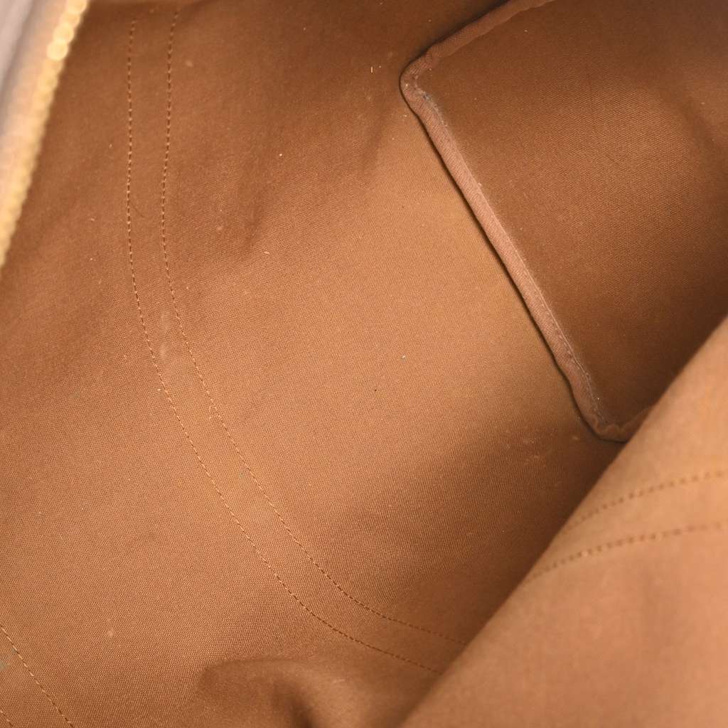 Louis Vuitton Keepall Bag Brown Canvas Fair condition - Inside View