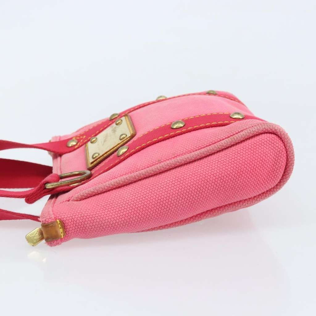 Louis Vuitton Antigua Tote Pink Canvas Good condition - Model View