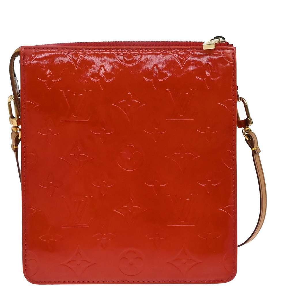 Louis Vuitton Mott Handbag Red Good condition - Back View