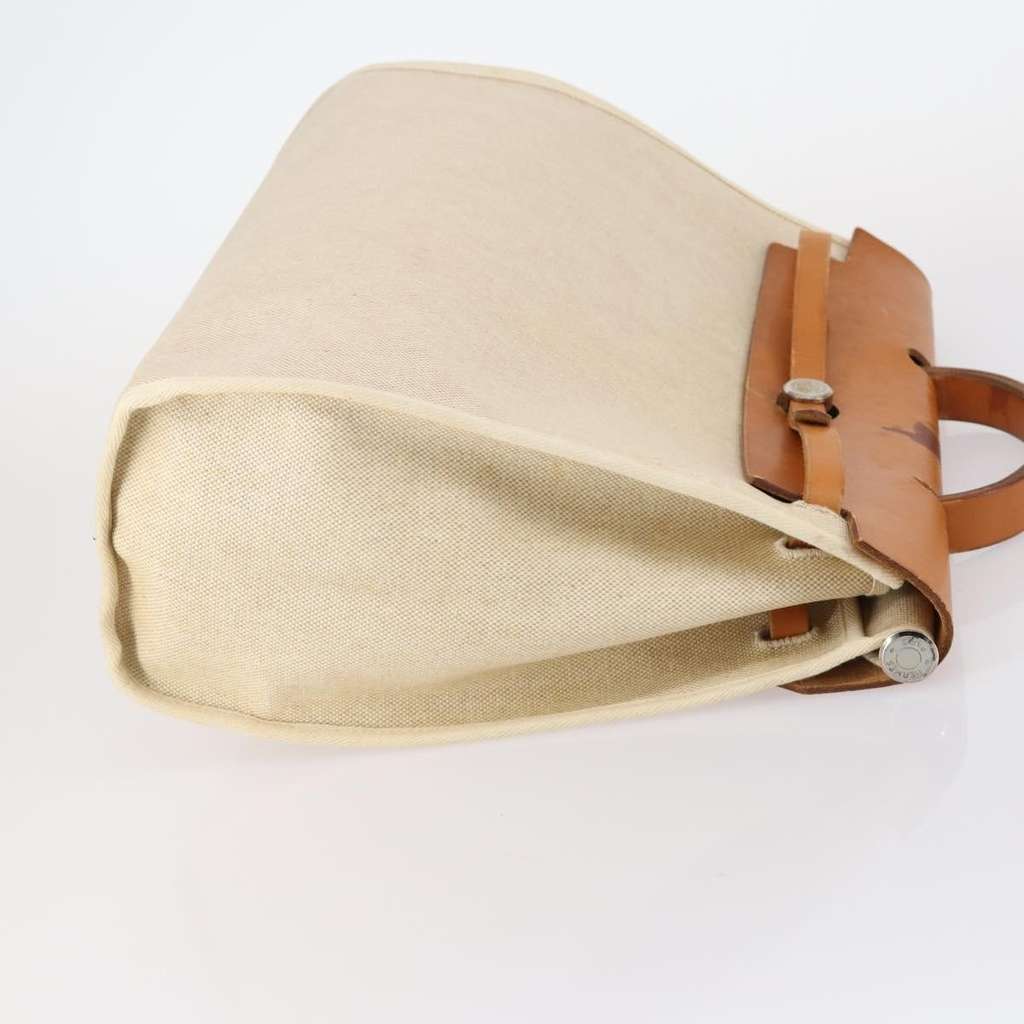 Hermès Herbag Beige Canvas Good condition - Inside View
