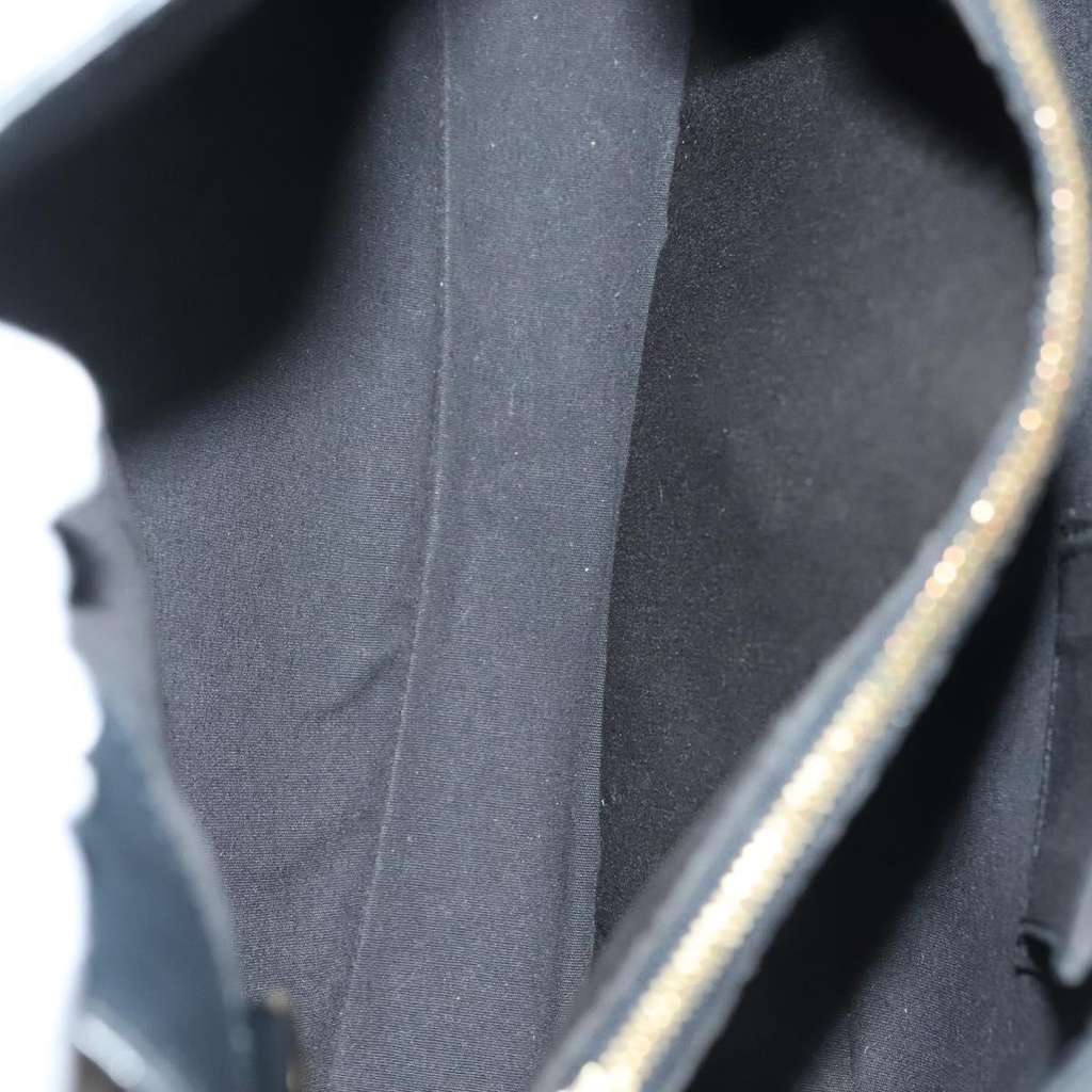 Louis Vuitton Mandara Handbag Black Leather Good condition - Box View