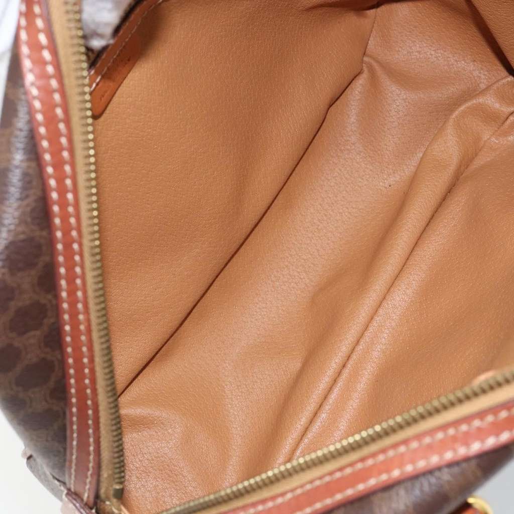 Celine Macadam Handbag Brown Canvas Good condition - Box View