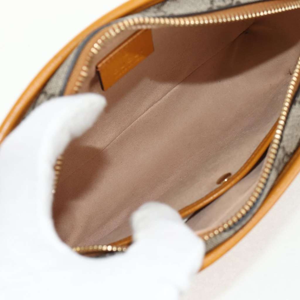 Gucci Vintage Toiletry Pouch Beige Good condition - Box View