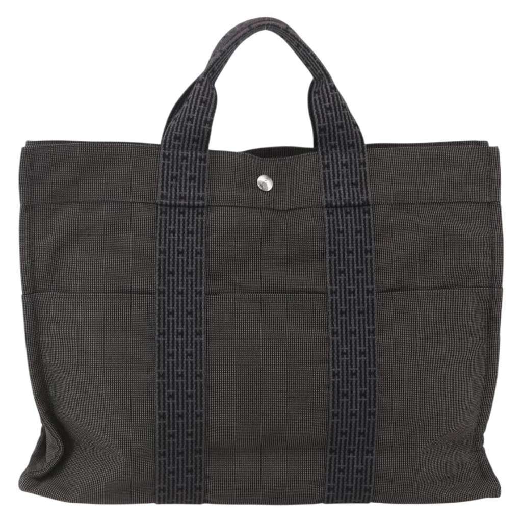 Hermès Fourre-tout Herline Other Canvas Fair condition - Back View