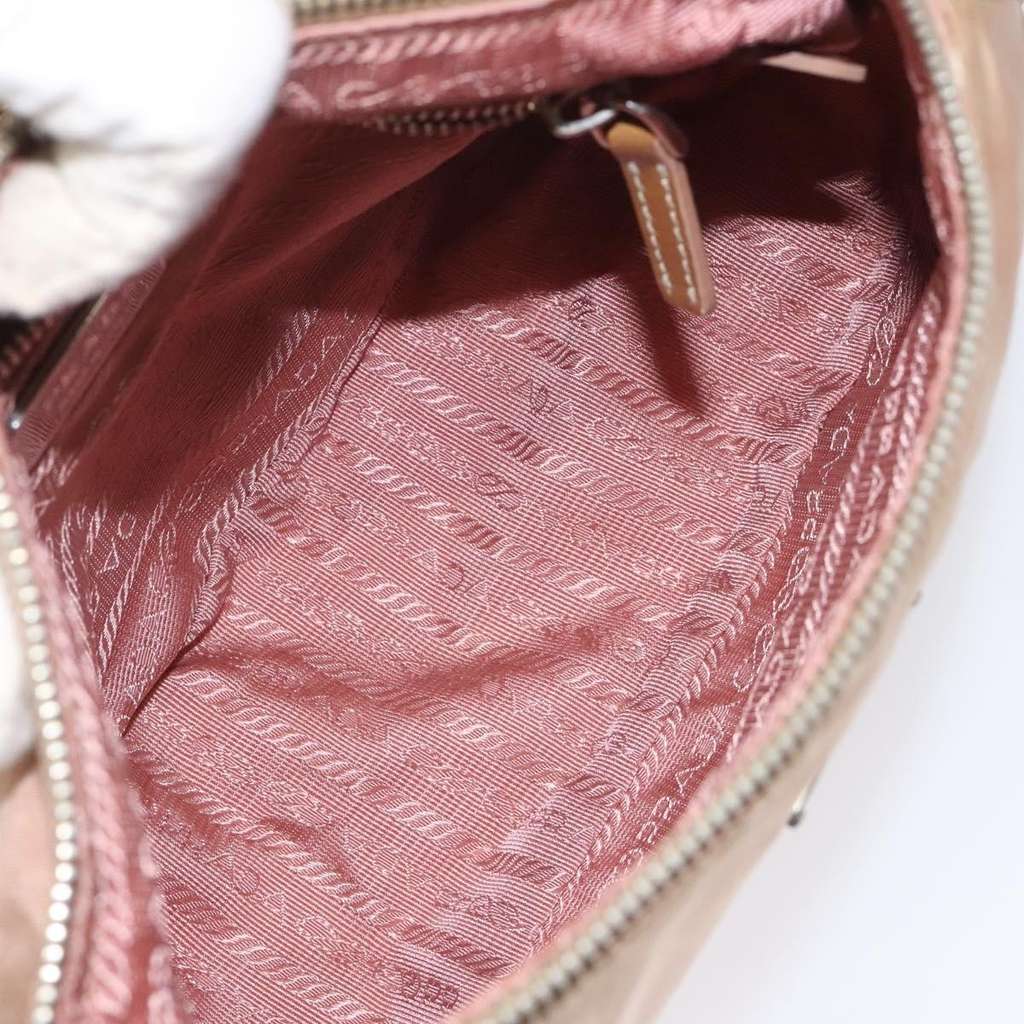 Prada Zip Hobo Beige Good condition - Box View