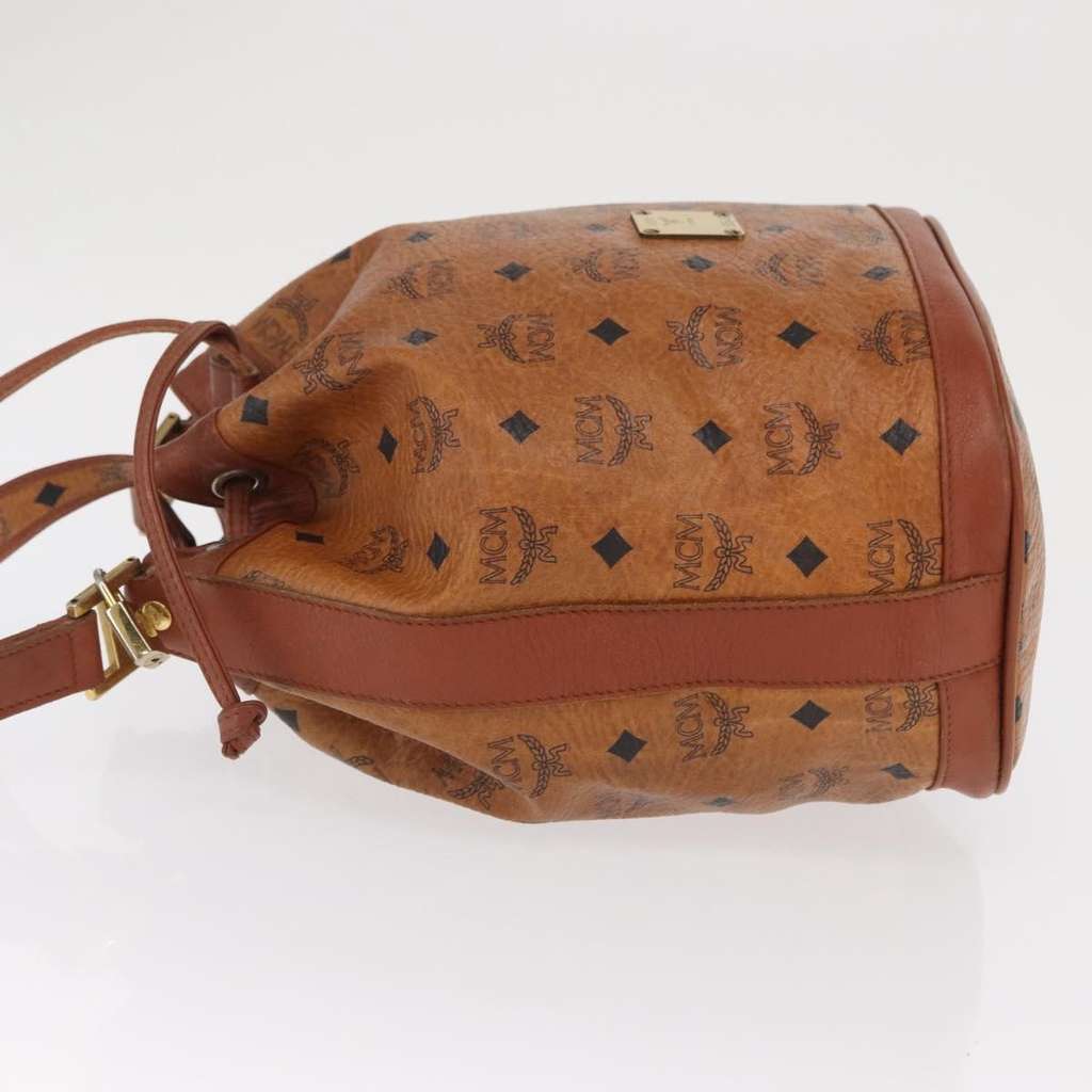 Mcm Visetos Shoulder bag Brown Canvas Good condition - Model View