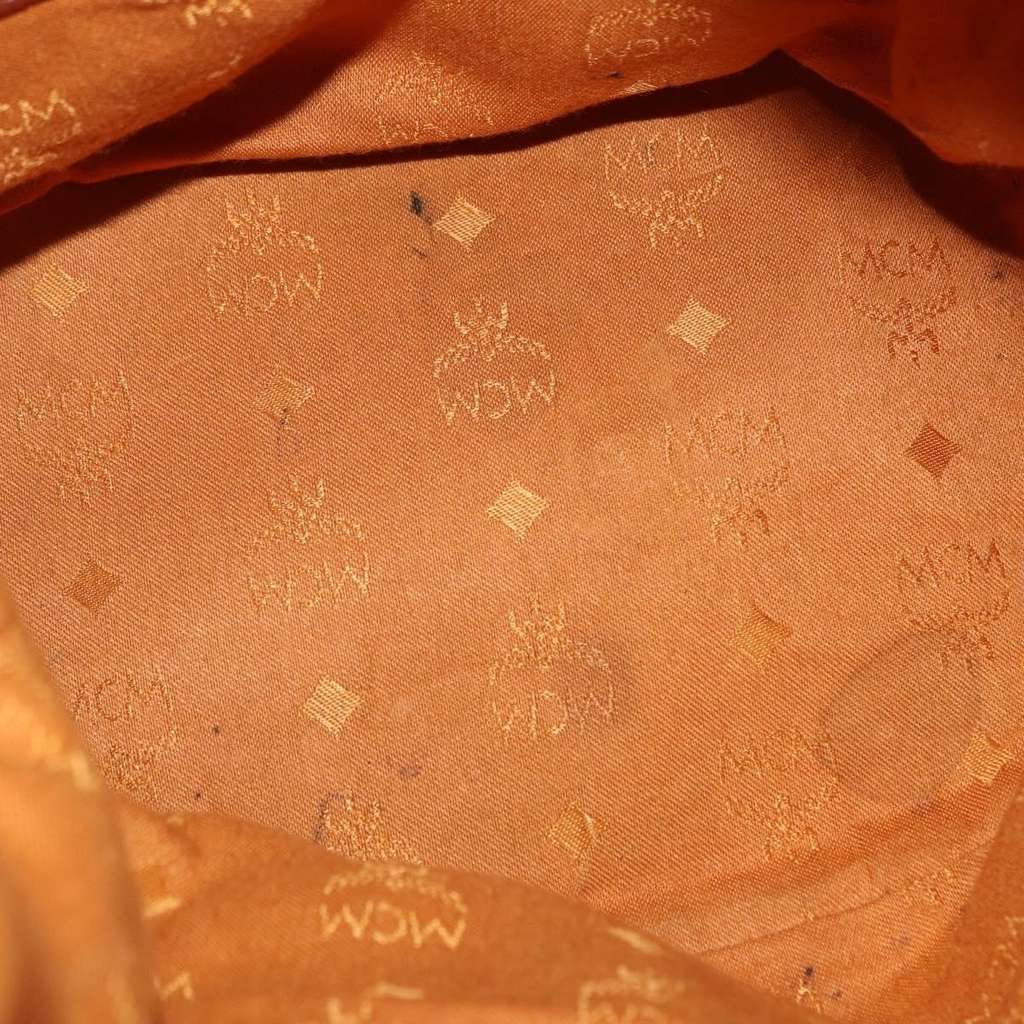 Mcm Visetos Shoulder bag Brown Canvas Good condition - Box View