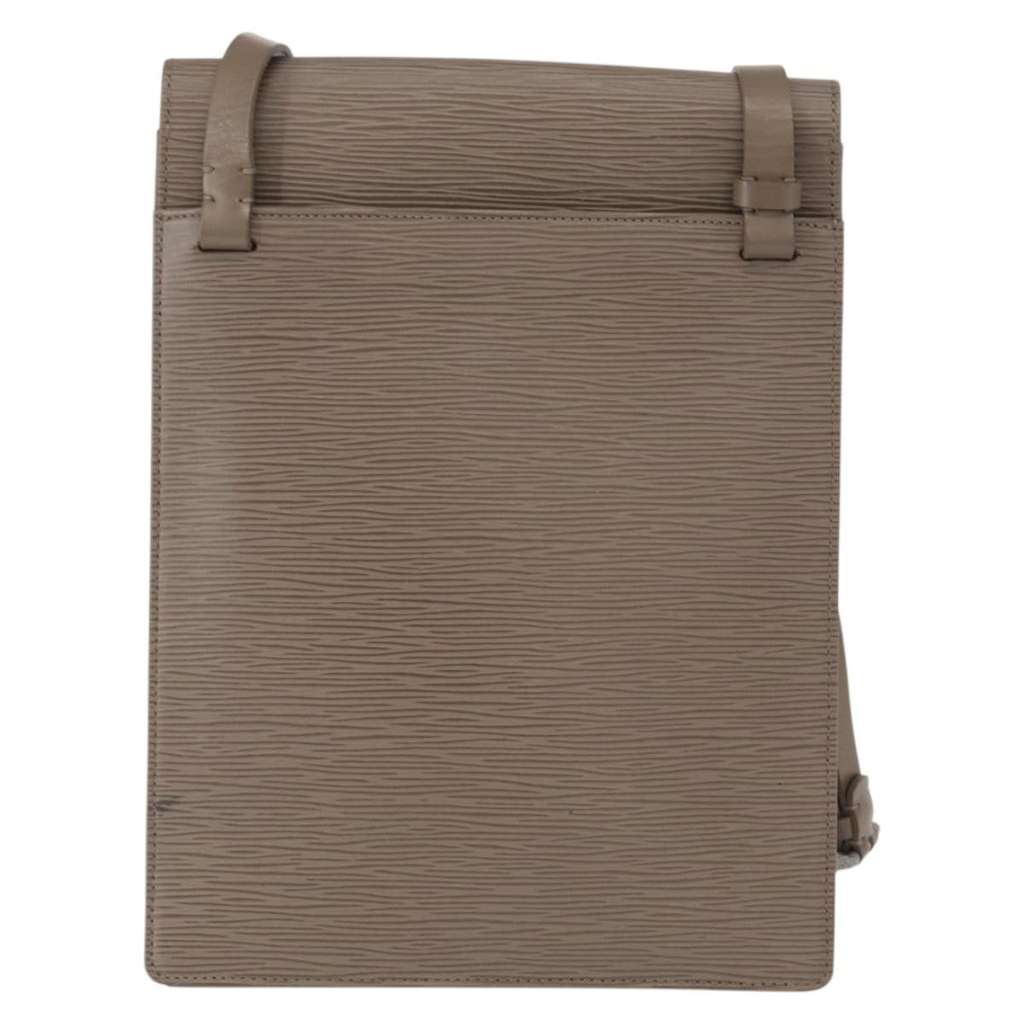 Louis Vuitton Ramatuelle Handbag Purple Leather Good condition - Back View