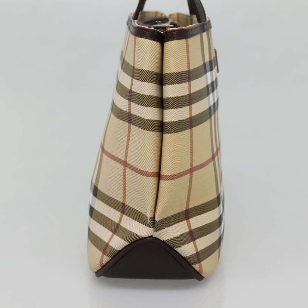 Burberry Nova Check Handbag Beige Canvas Good condition - Inside View