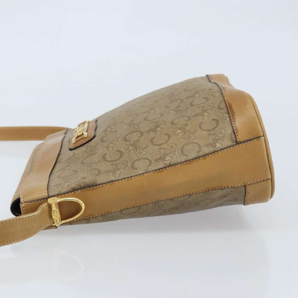 Celine C Sulky Shoulder bag Beige Canvas Good condition - Model View