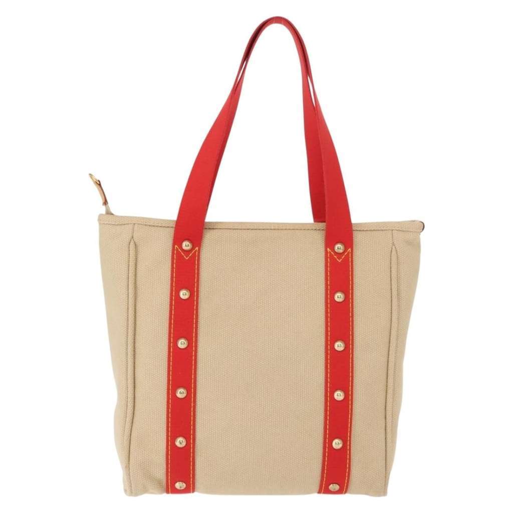 Louis Vuitton Antigua Tote Beige Canvas Good condition - Back View