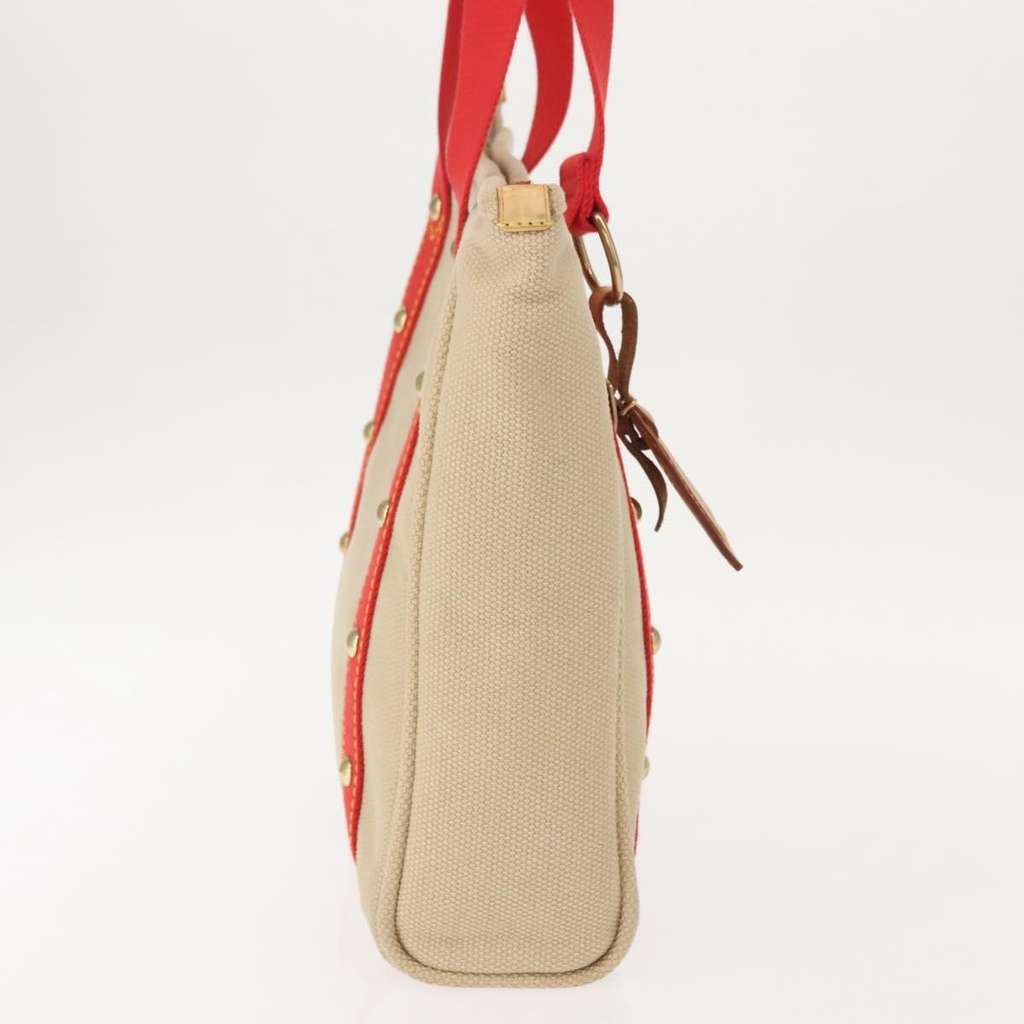 Louis Vuitton Antigua Tote Beige Canvas Good condition - Model View