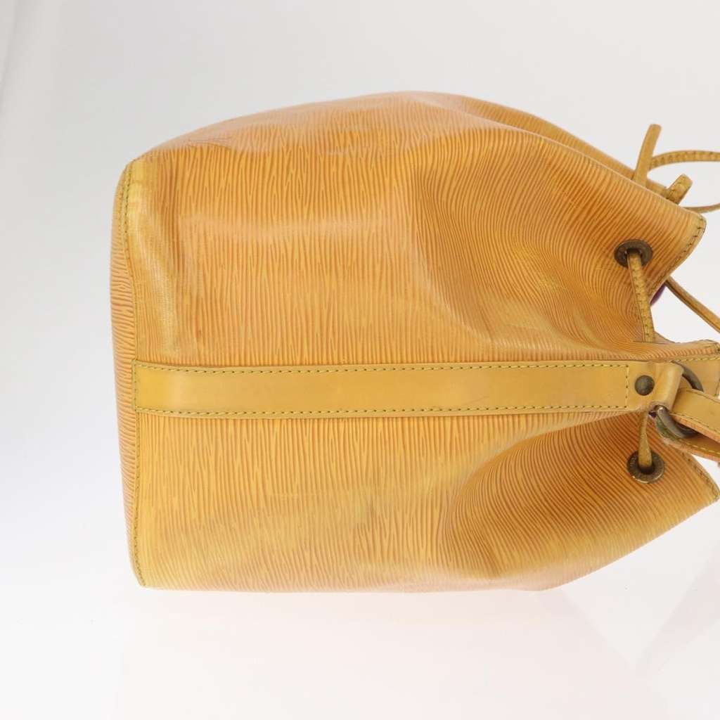 Louis Vuitton Petit Noe Handbag Yellow Leather Fair condition - Inside View