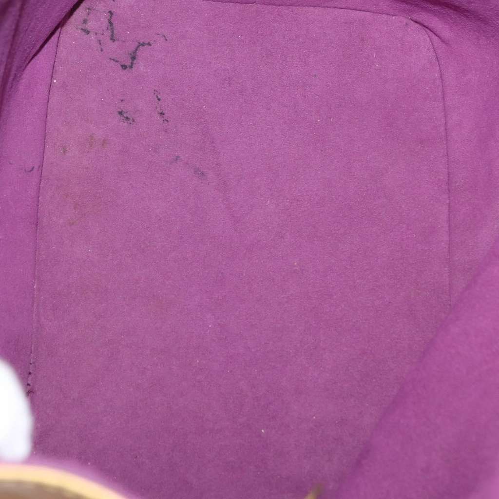 Louis Vuitton Petit Noe Handbag Yellow Leather Fair condition - Box View