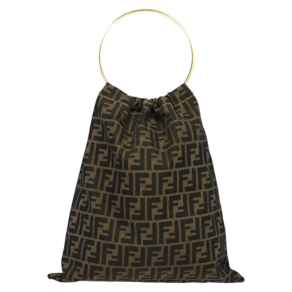 Fendi Zucca Tote bag Brown Canvas Good condition - Back View
