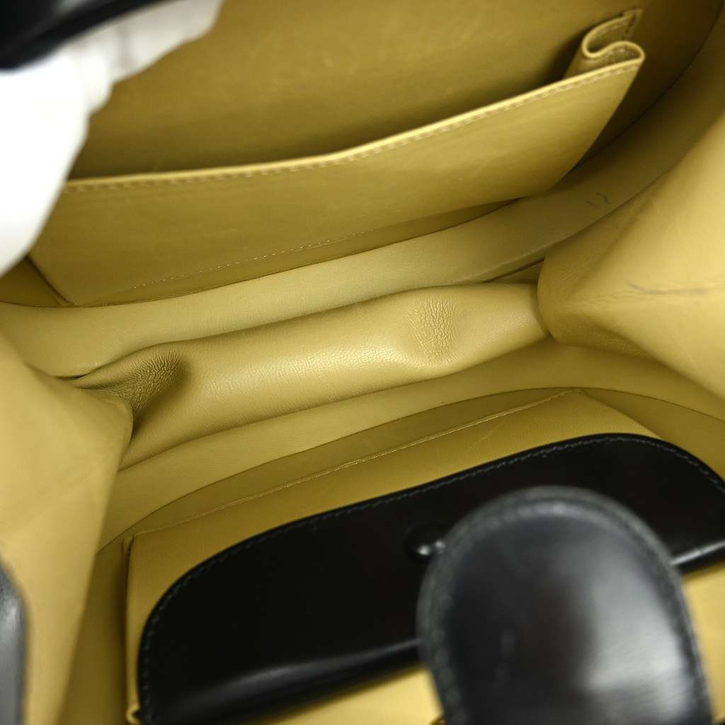 Loewe Anagram handbag Black Leather Good condition - Inside View