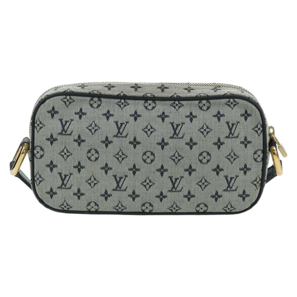 Louis Vuitton Juliette Crossbody Bag Blue Canvas Good condition - Back View