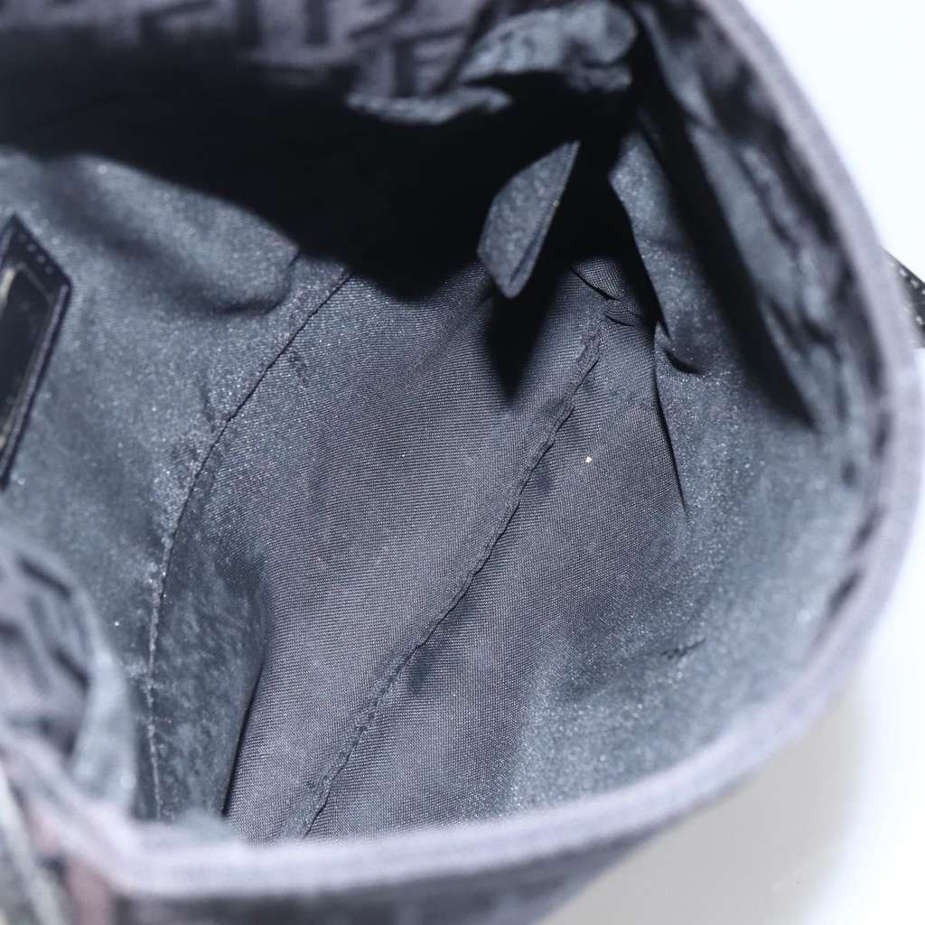 Fendi Vintage Flap Crossbody Bag Brown Canvas Good condition - Box View