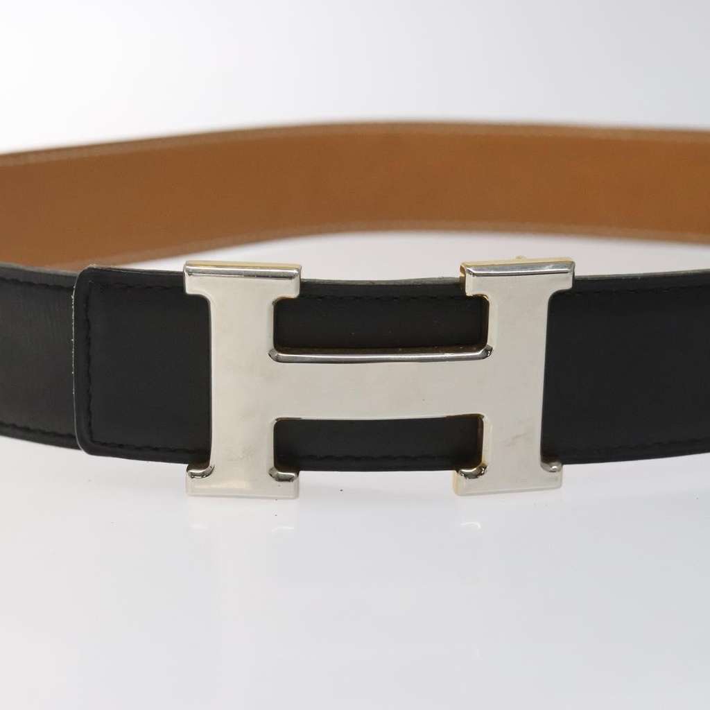 Hermès Constance Belt Black Leather Good condition - Inside View