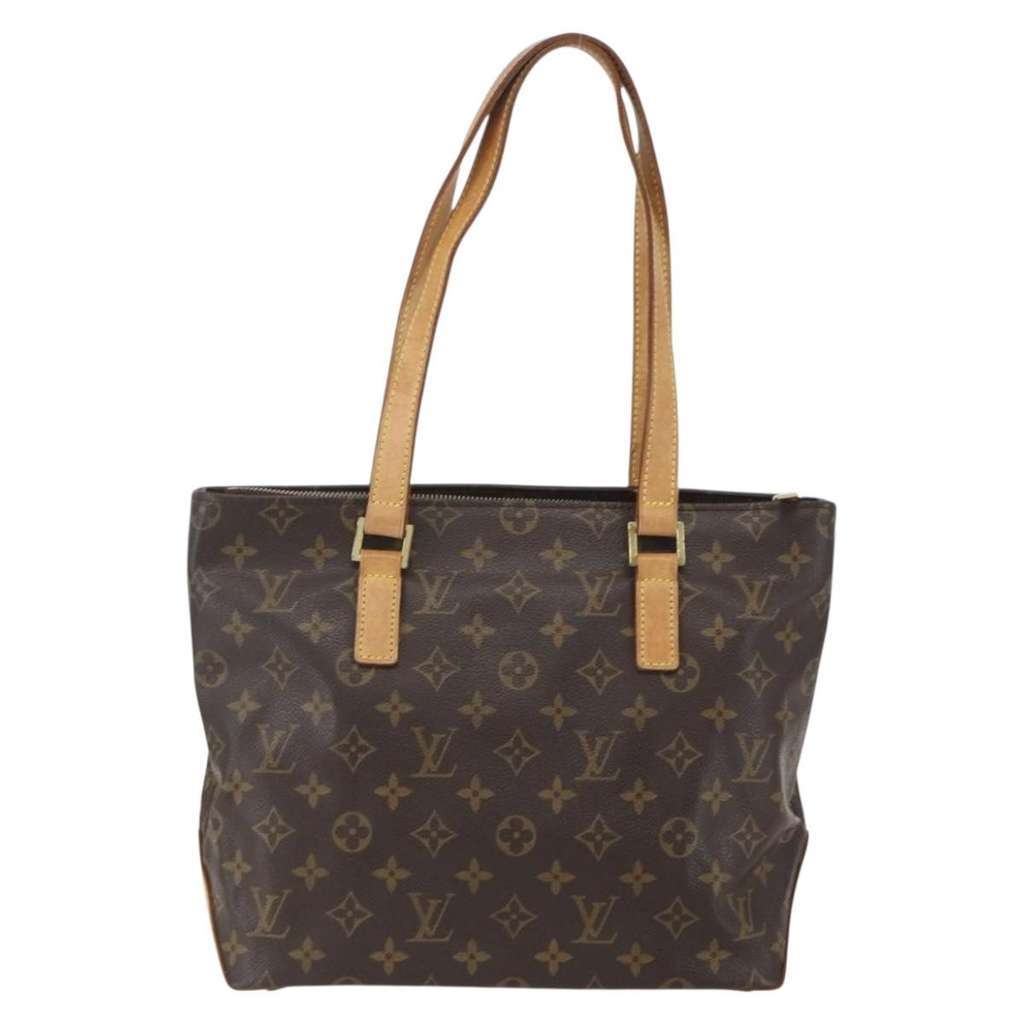 Louis Vuitton Cabas Piano Brown Canvas Fair condition - Back View