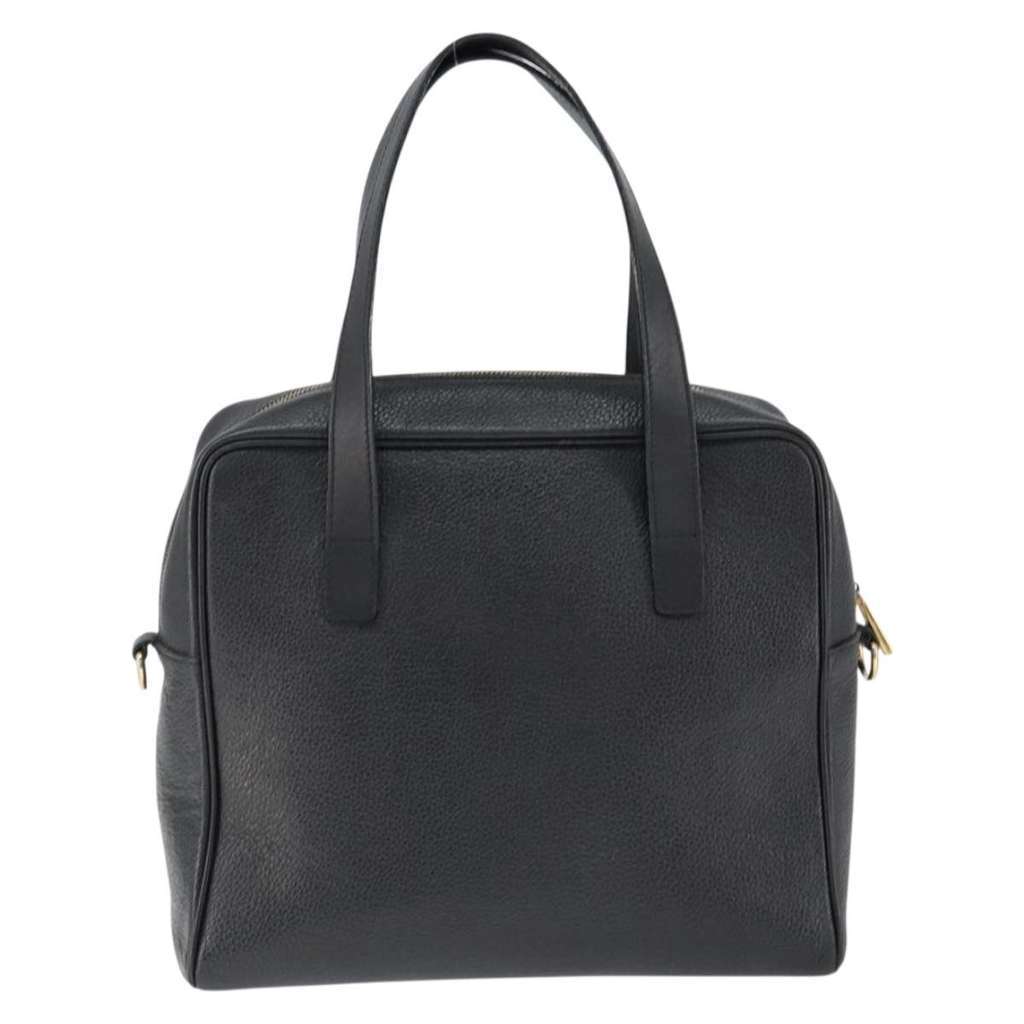 Celine Handbag Black Leather Good condition - Back View