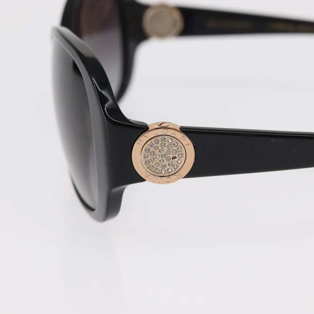 Bvlgari Sunglasses Black Plastic Good - Box View