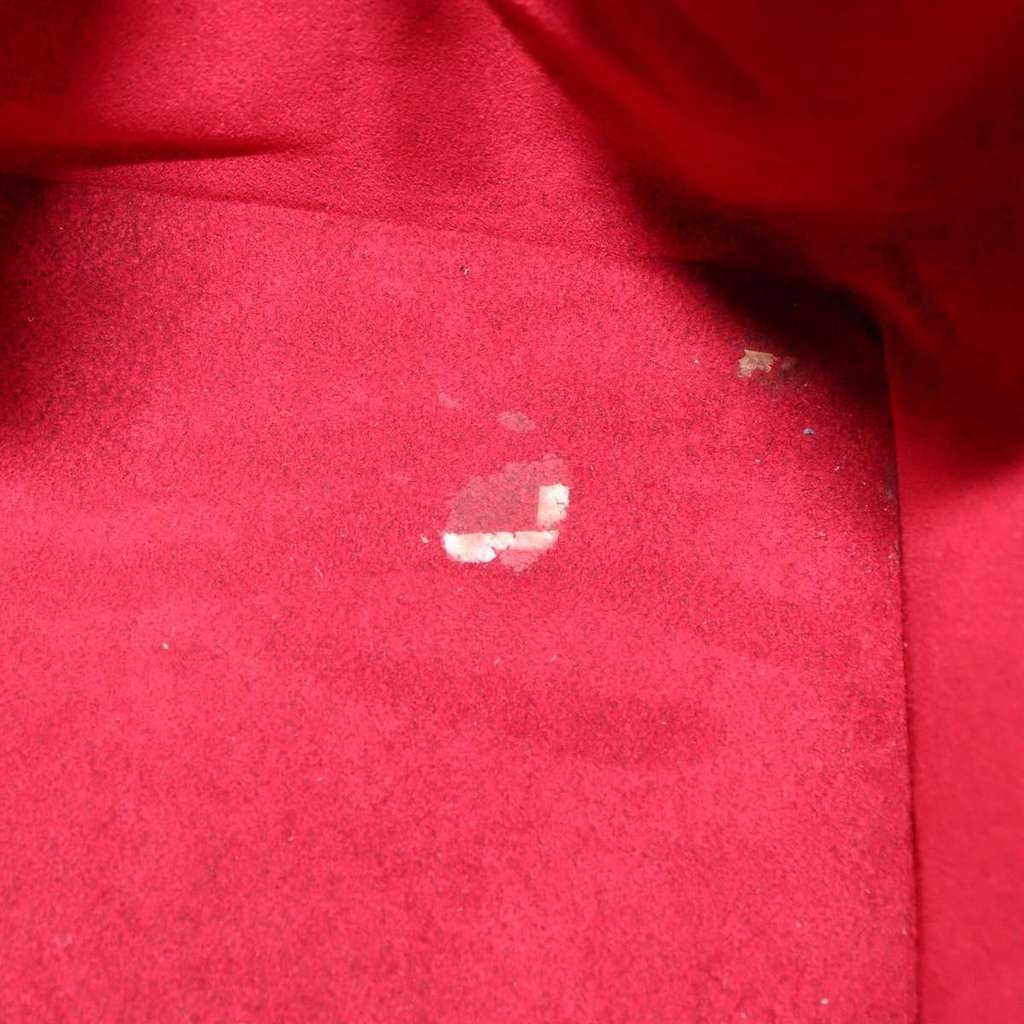 Louis Vuitton Bicolor Petit Noe Handbag Red Leather Good condition - Box View