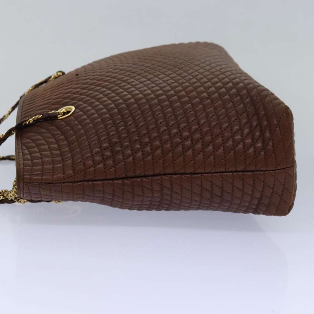 Bally Vintage Tote Bag Brown Leather Good condition - Inside View