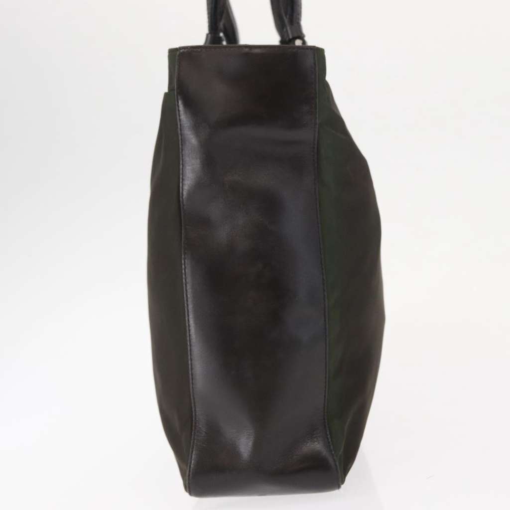 Prada Vintage Tote Khaki Fair condition - Model View