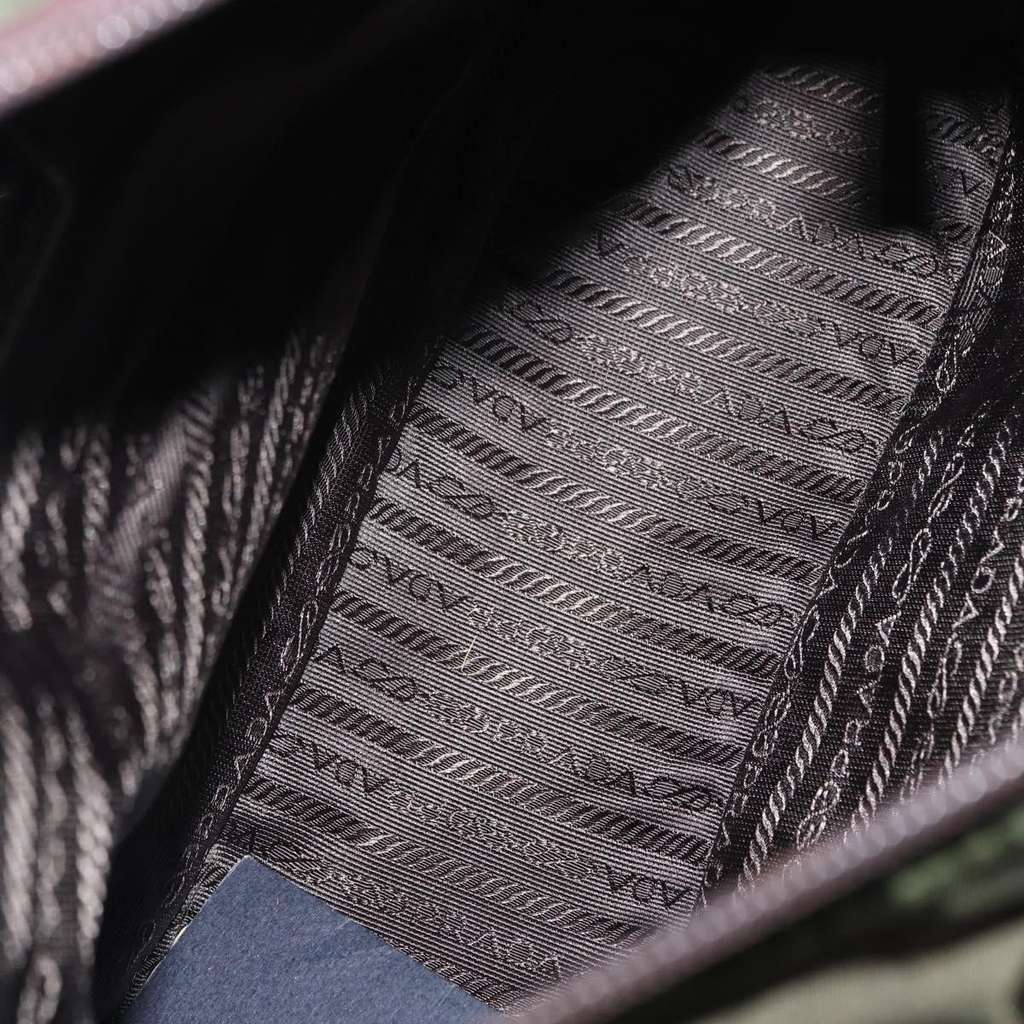 Prada Vintage Tote Khaki Fair condition - Box View