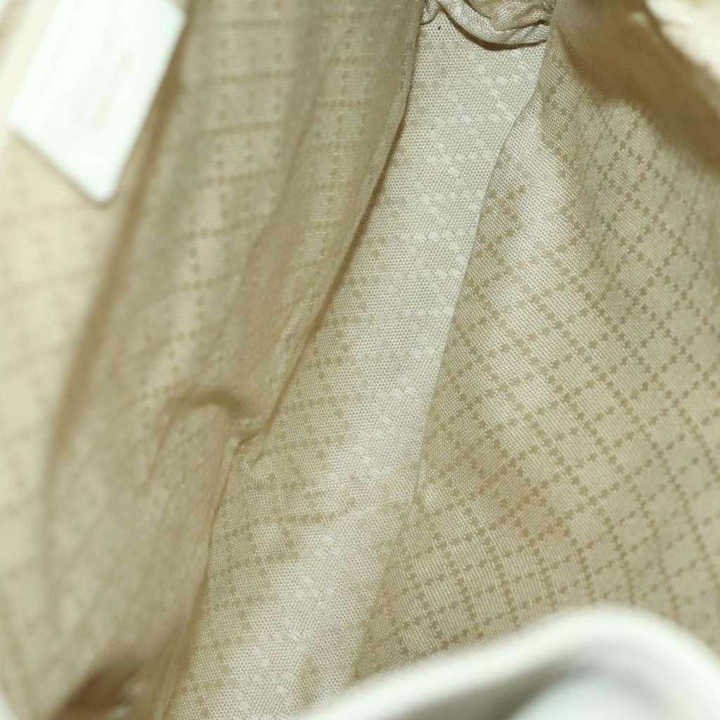 Gucci Vintage Bamboo Backpack Beige Leather Good condition - Box View