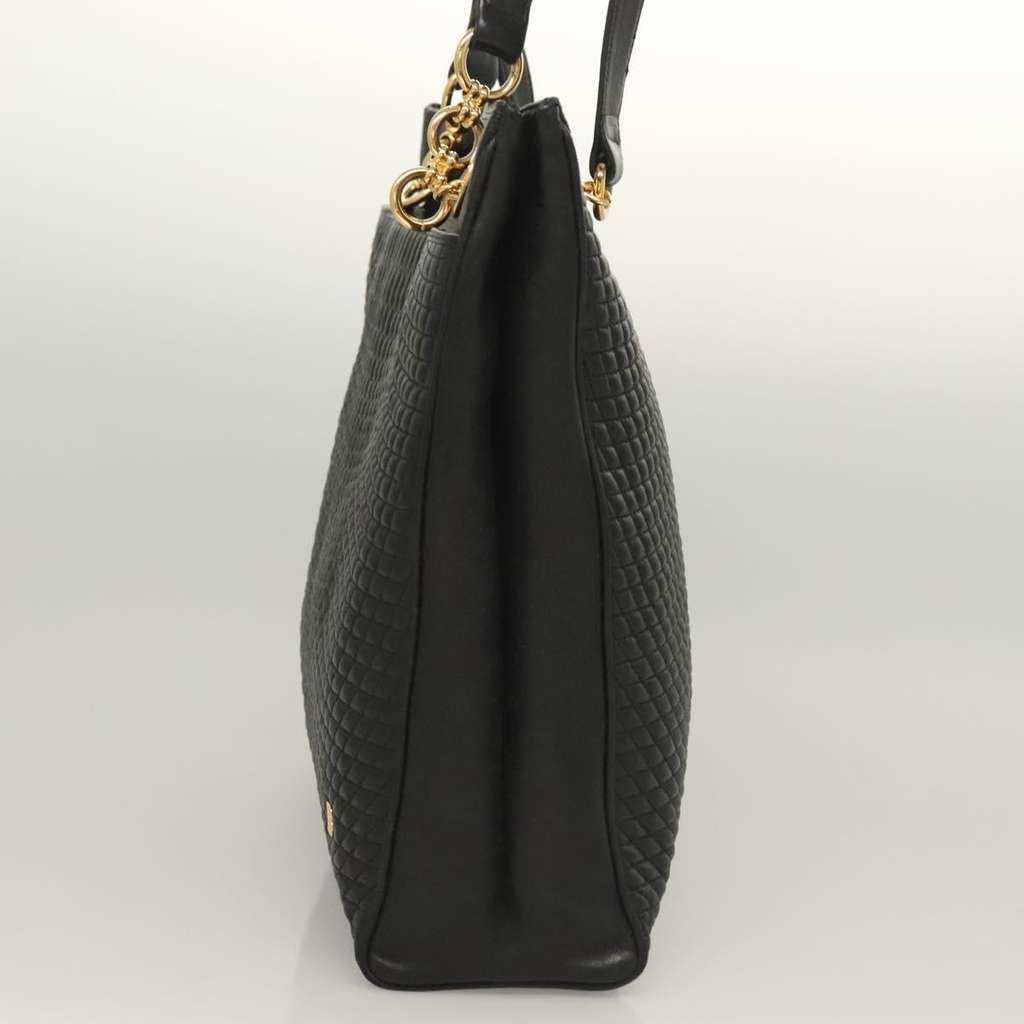 Bally Vintage Tote Bag Black Leather Good condition - Inside View