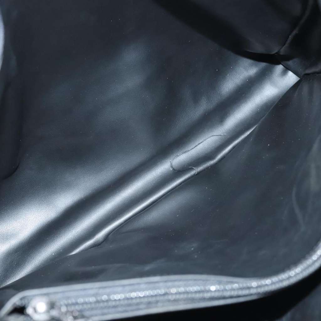 Bally Vintage Tote Bag Black Leather Good condition - Box View