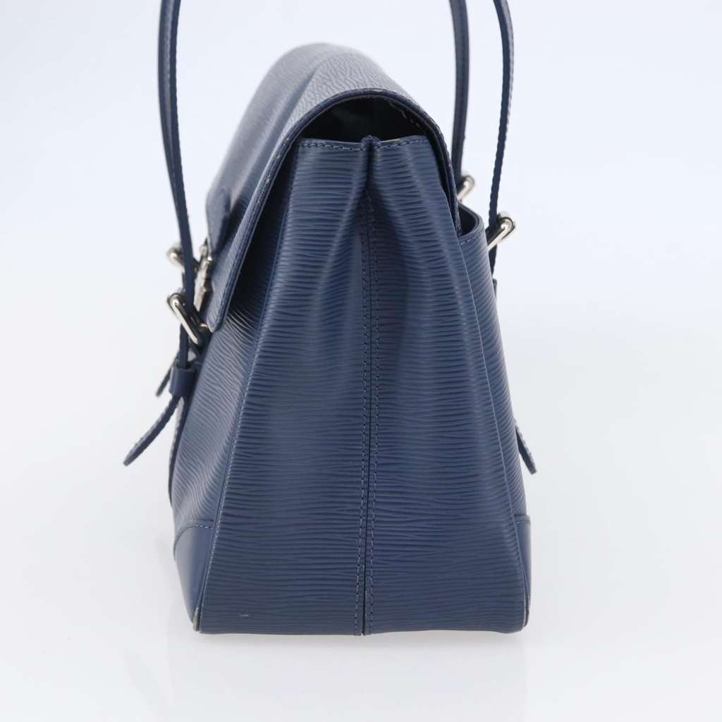 Louis Vuitton Segur Handbag Blue Leather Good condition - Model View