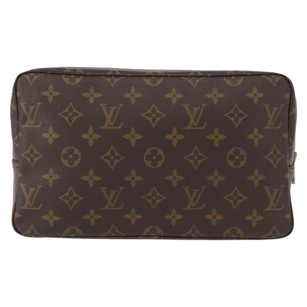 Louis Vuitton Trousse Toilette Brown Canvas Good condition - Back View