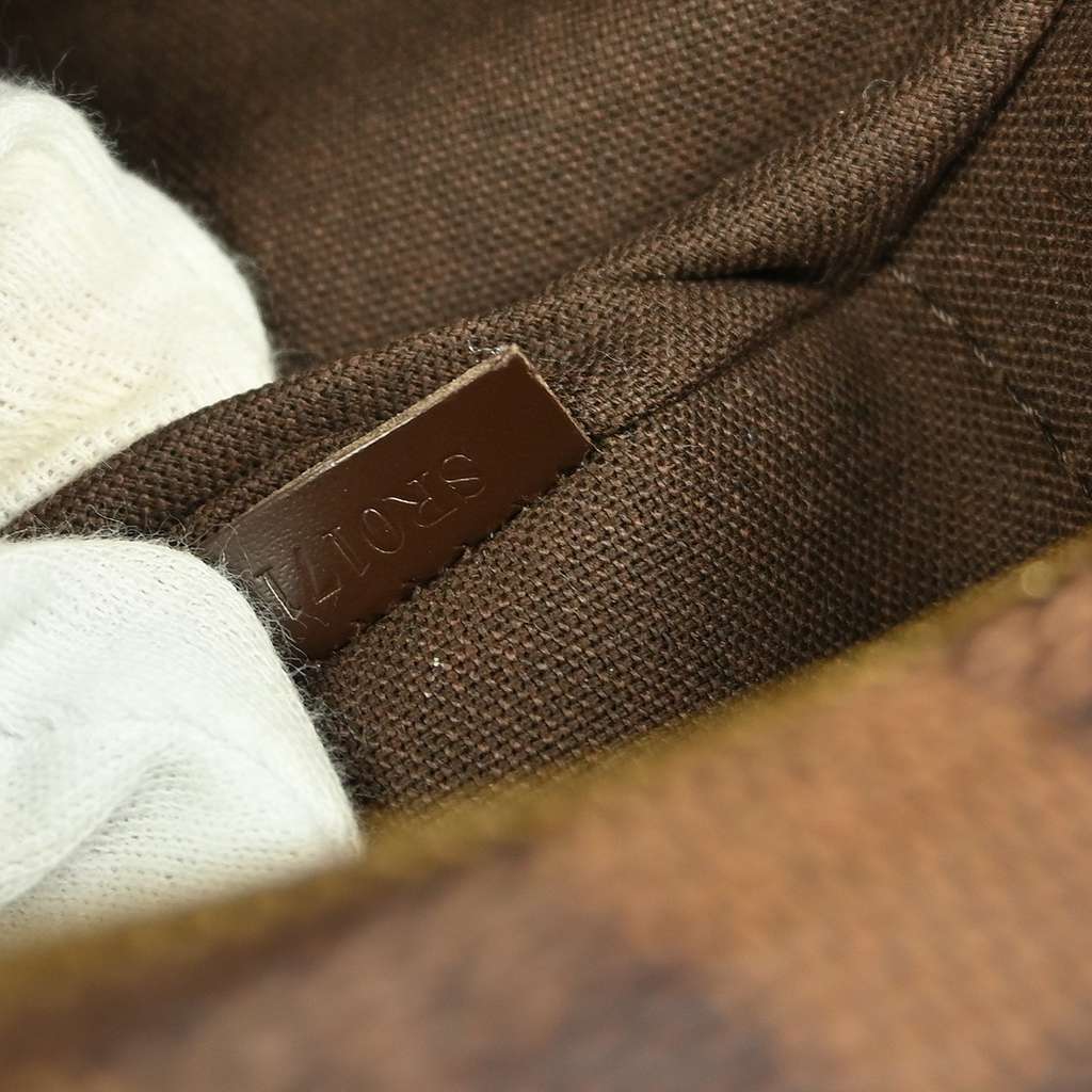 Louis Vuitton Naviglio Handbag Brown Canvas Good condition - Box View