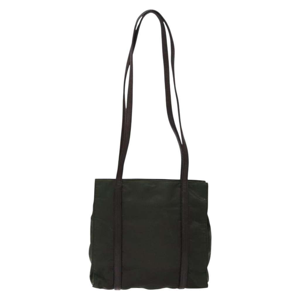 Prada Vintage Shoulder Bag Khaki Good condition - Back View