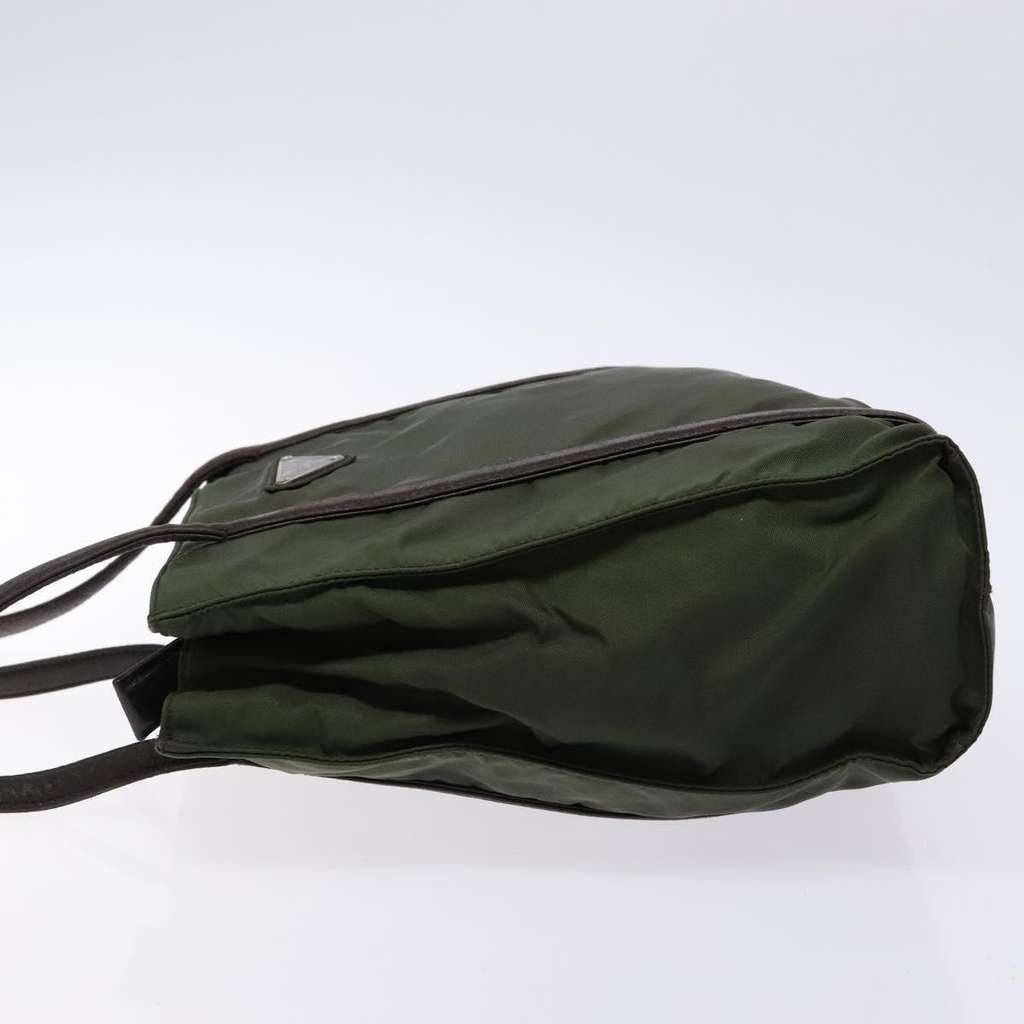 Prada Vintage Shoulder Bag Khaki Good condition - Model View