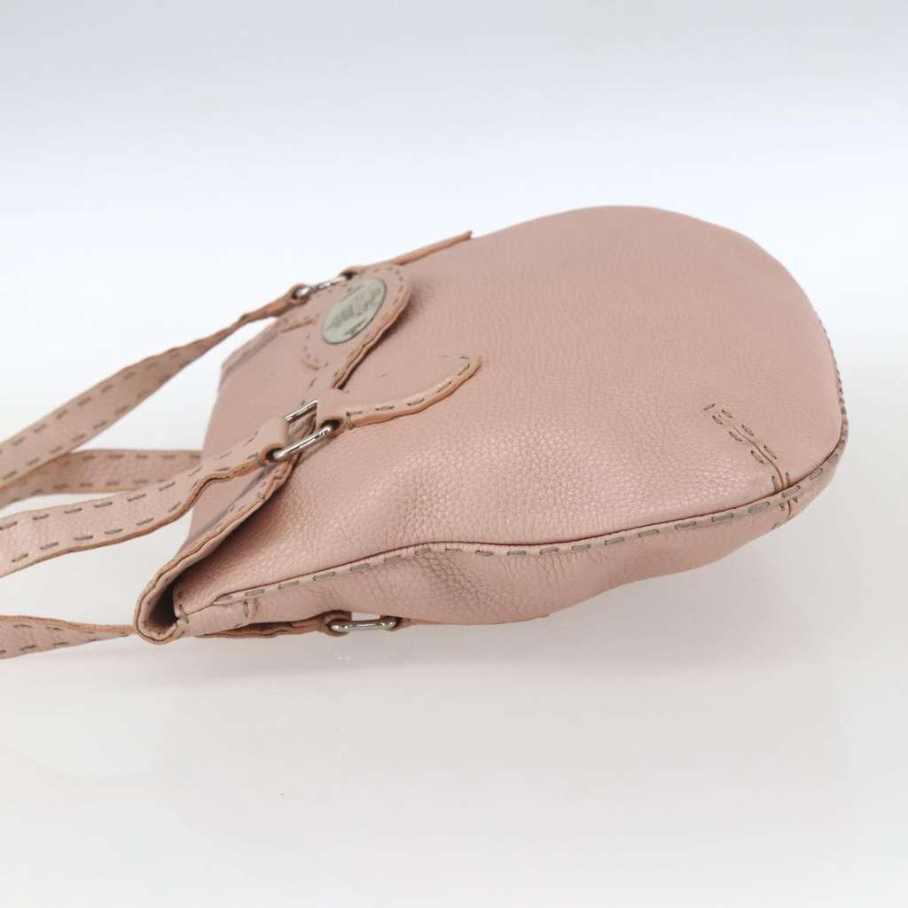 Fendi Selleria Tote Pink Leather Good condition - Inside View