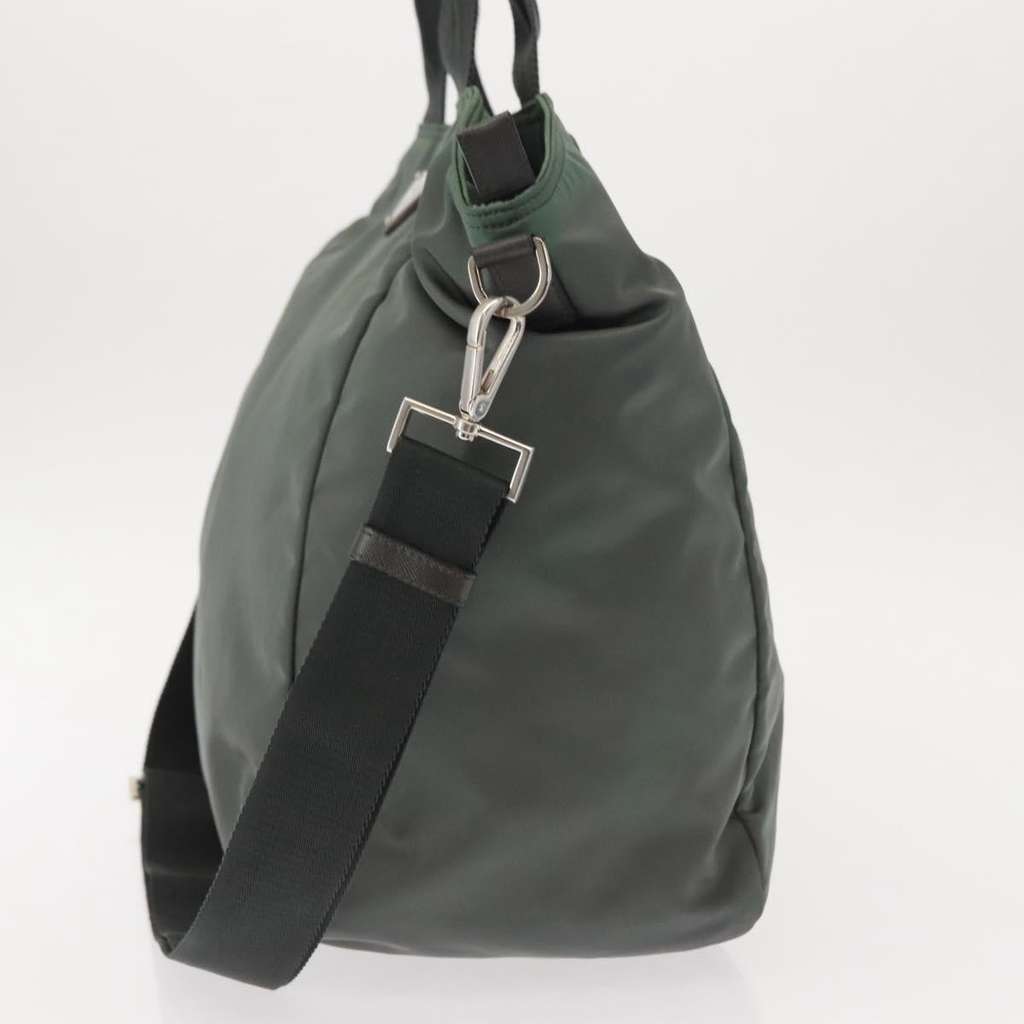 Prada Vela Convertible Tote Khaki Good condition - Inside View