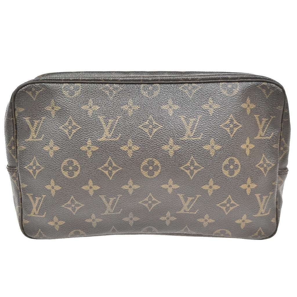 Louis Vuitton Trousse Toilette Brown Canvas Good condition - Back View