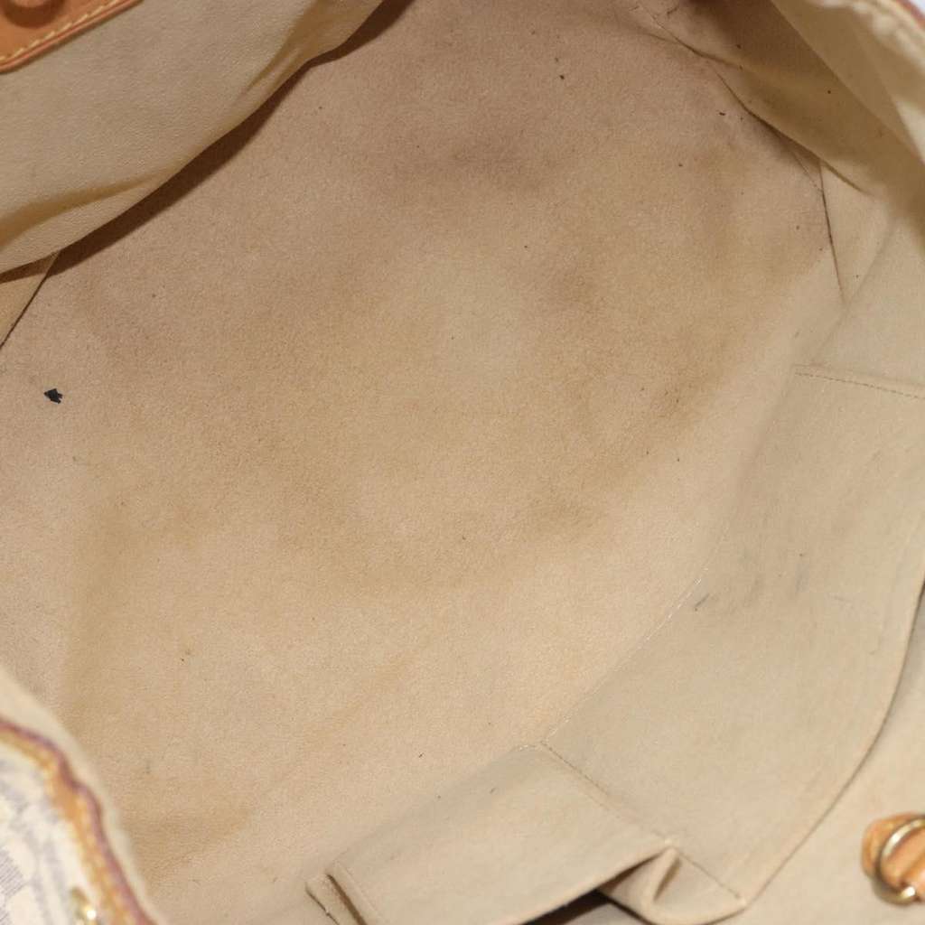 Louis Vuitton Hampstead Handbag Beige Canvas Fair condition - Box View