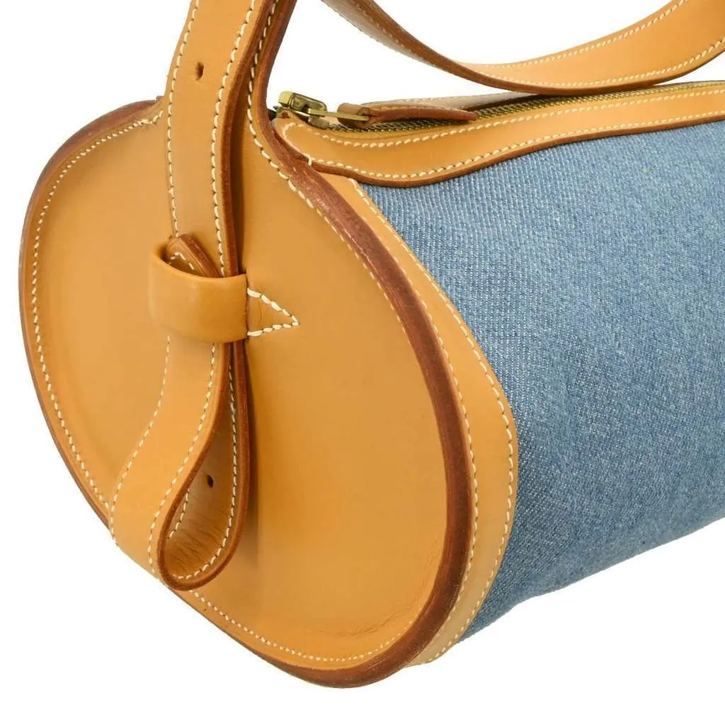 Hermès Sac Doremi Bag Blue Good - Inside View